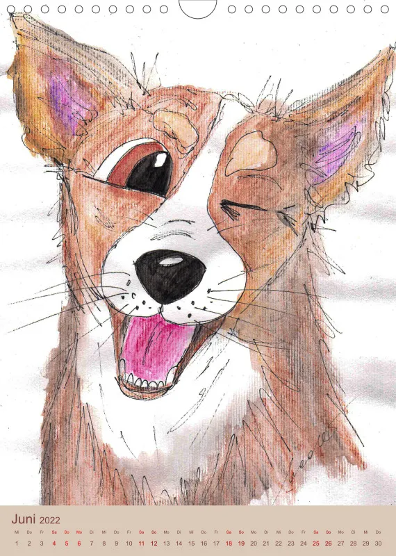 Heidis little Dogs A4