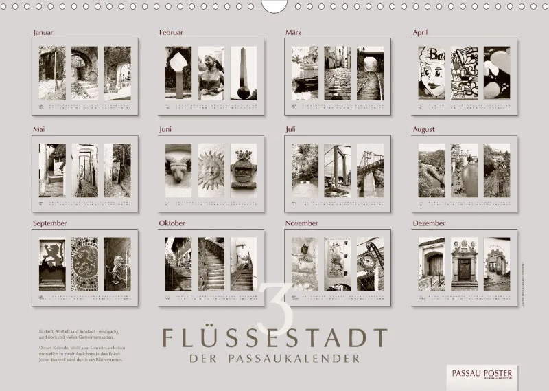 3 FLÜSSESTADT - DER PASSAUKALENDER 2023