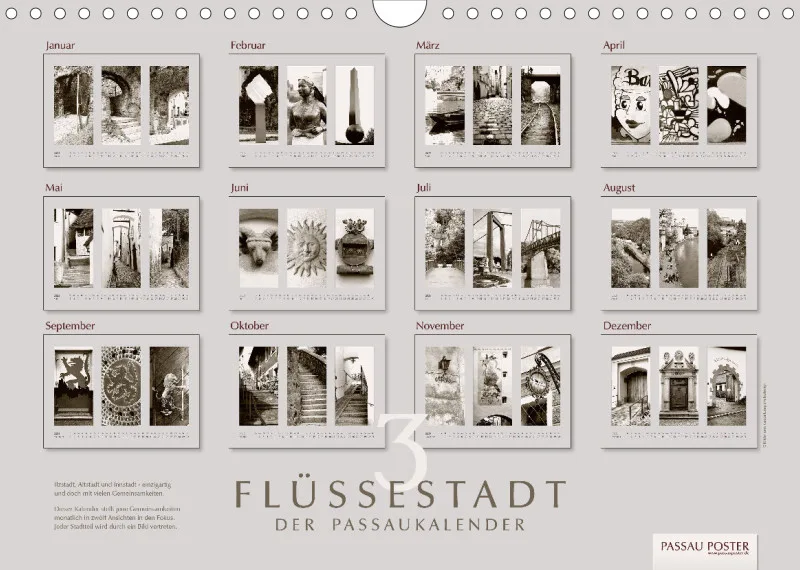 3 FLÜSSESTADT - DER PASSAUKALENDER 2023
