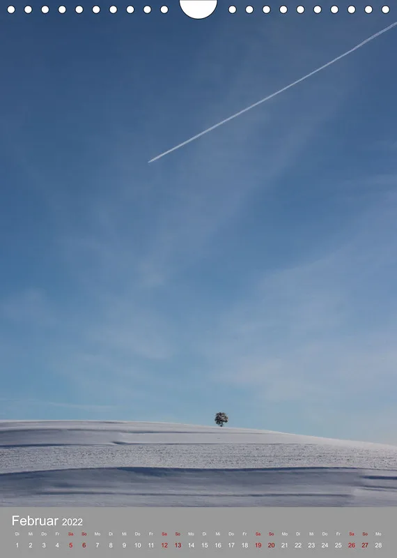 Schnee Kalender 2022