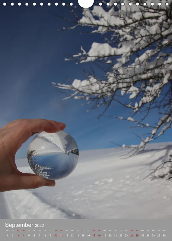 Schnee Kalender 2022
