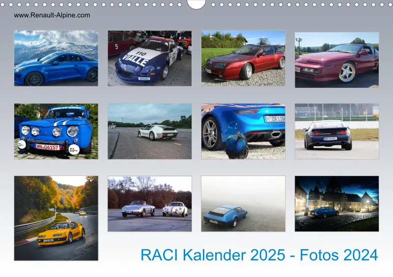 RACI Kalender A3 / 2025