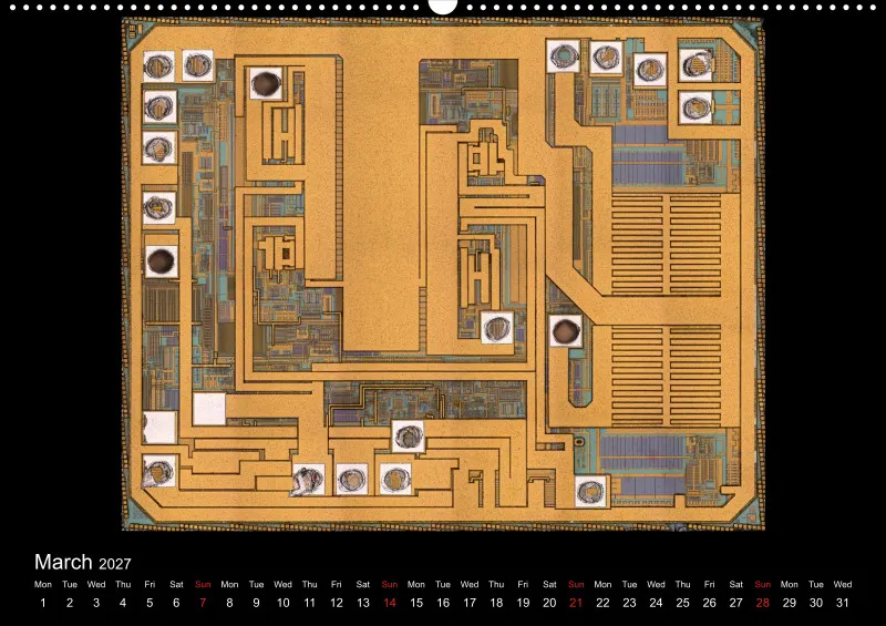 Calendar 2027 A2