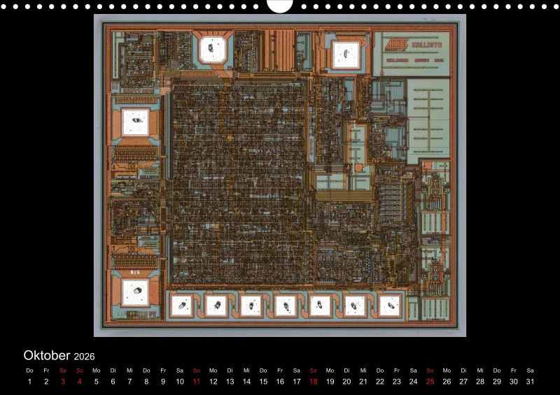 Monatskalender 2026 A3