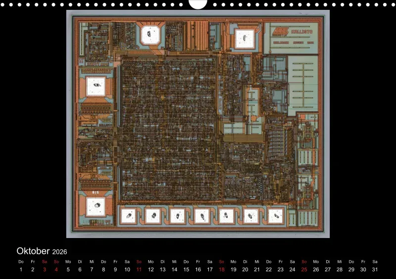 Monatskalender 2026 A3