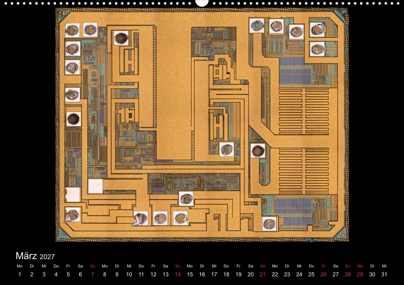 Monatskalender 2027 A2