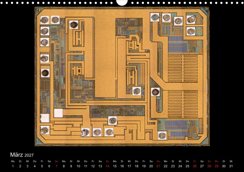Monatskalender 2027 A3