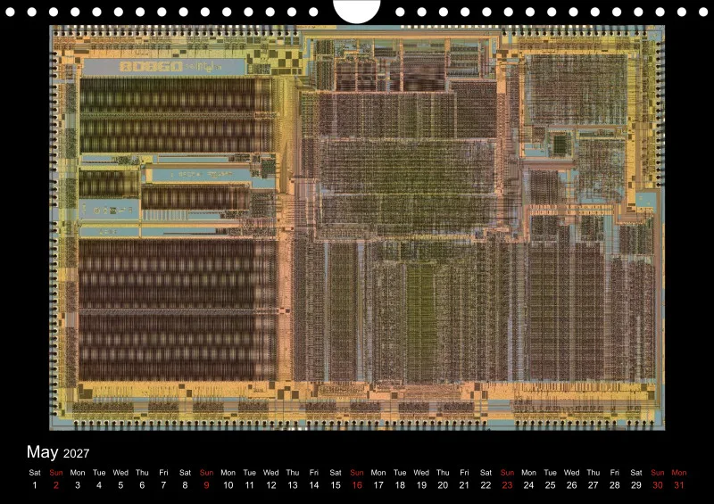 Calendar 2027 A4