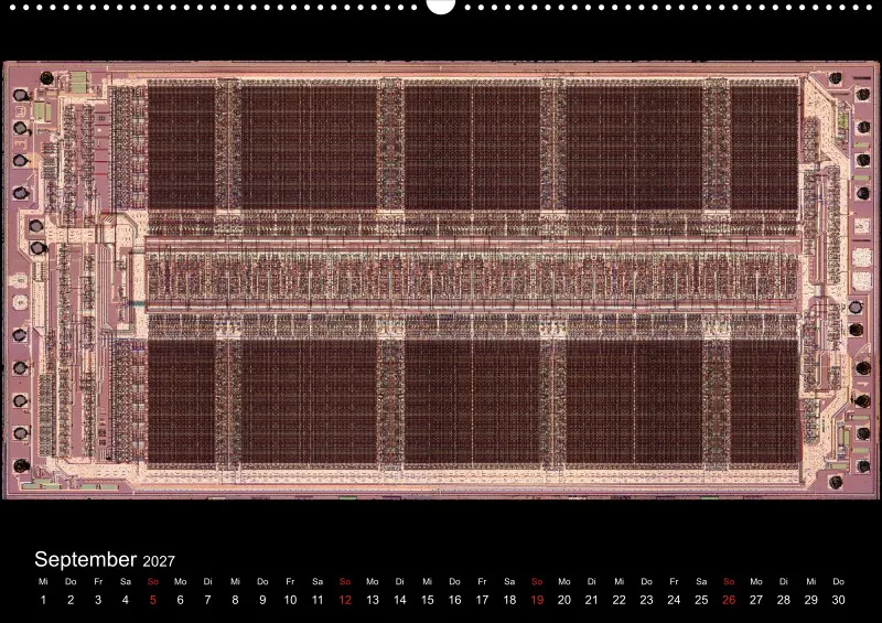 Monatskalender 2027 A2