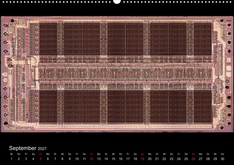 Monatskalender 2027 A2