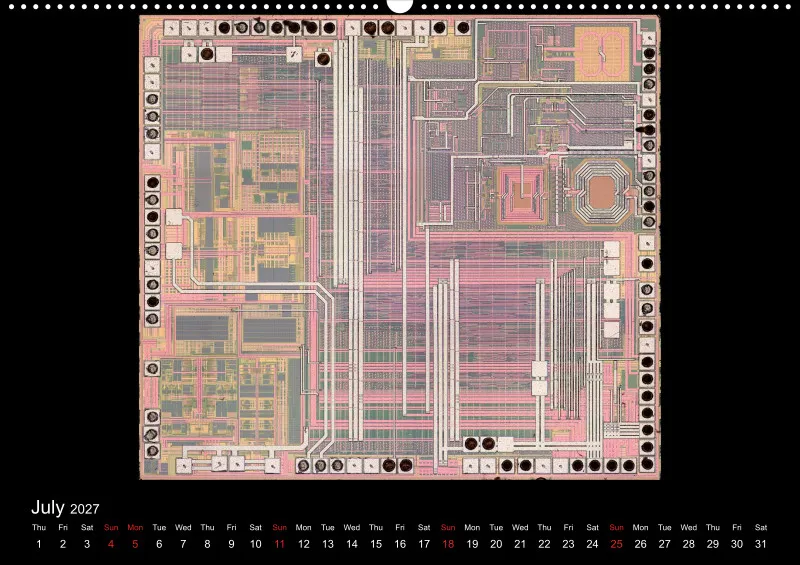 Calendar 2027 A2