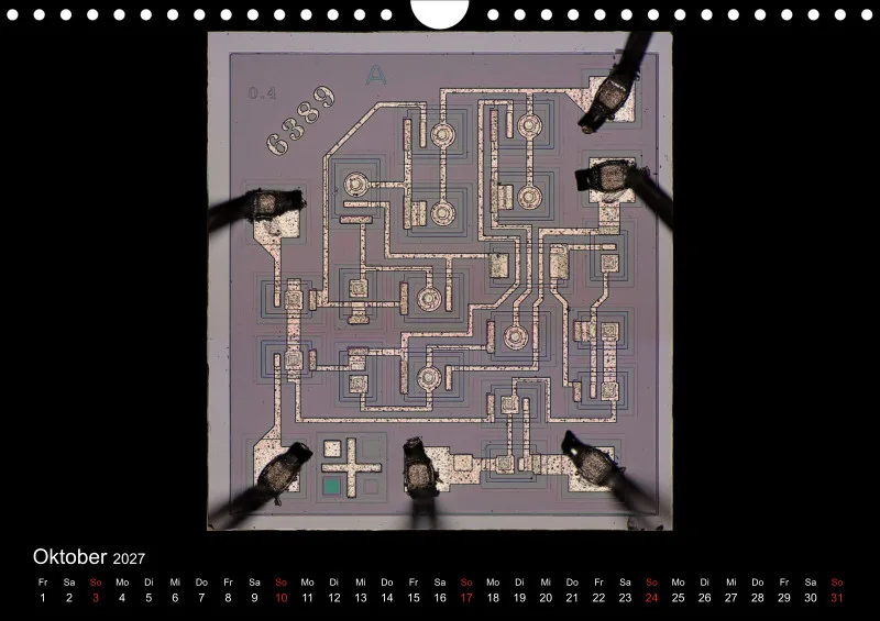 Monatskalender 2027 A4