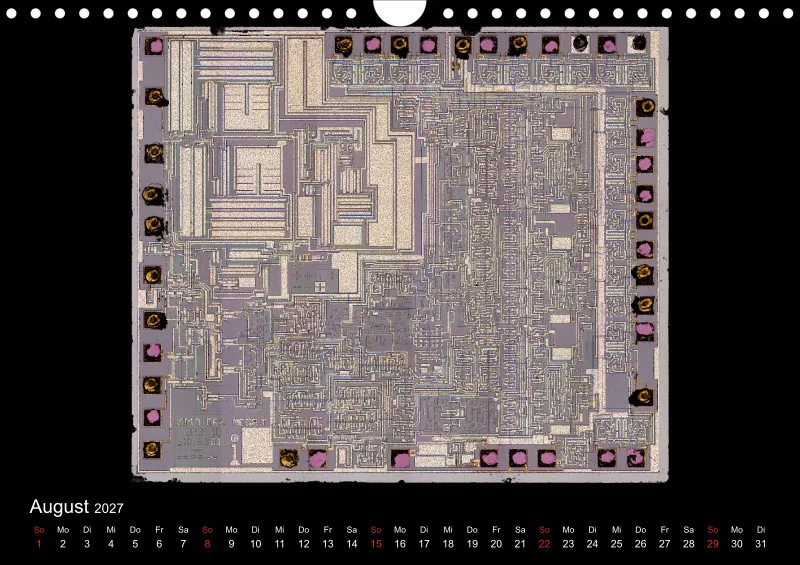 Monatskalender 2027 A4