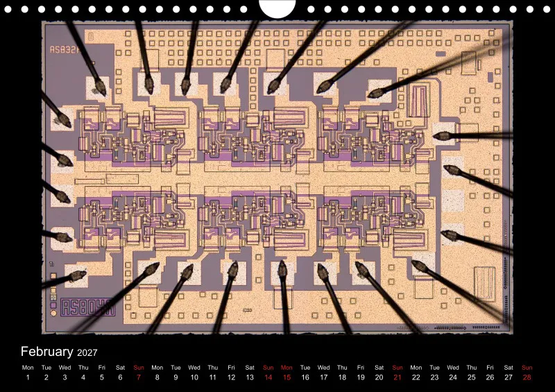 Calendar 2027 A4