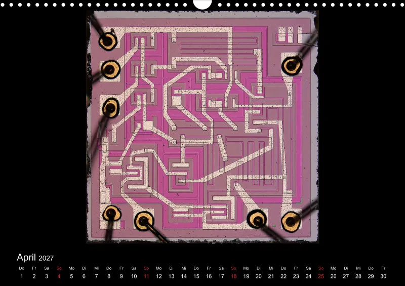 Monatskalender 2027 A3