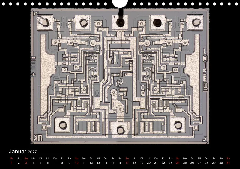 Monatskalender 2027 A4