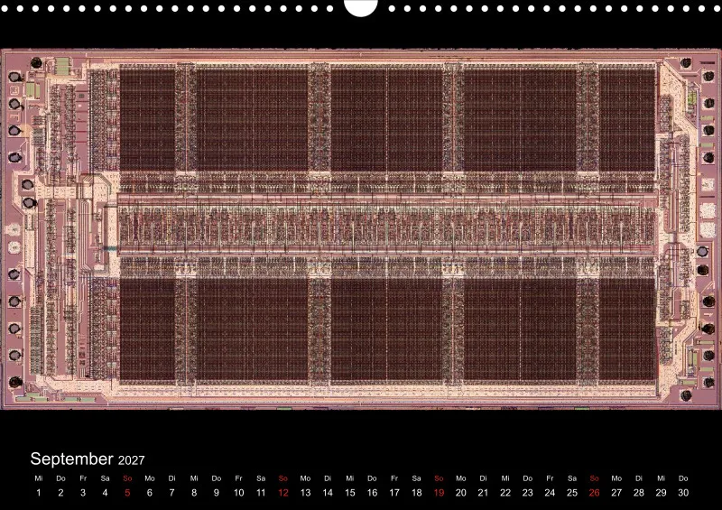 Monatskalender 2027 A3