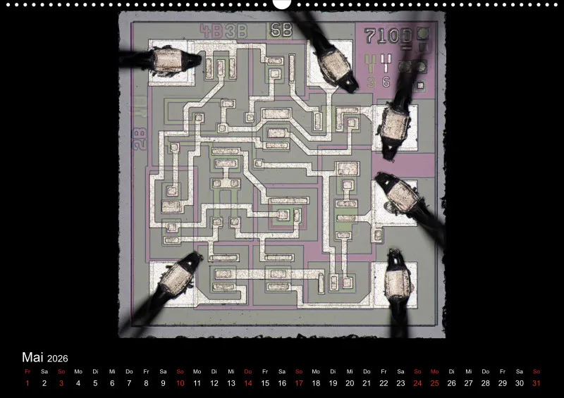 Monatskalender 2026 A2
