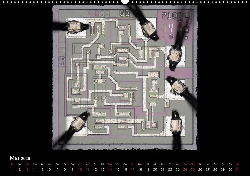 Monatskalender 2026 A2