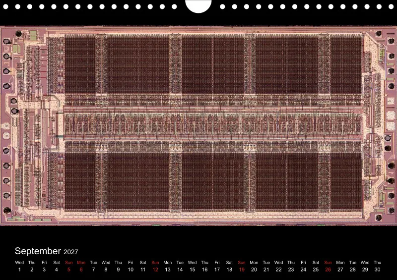Calendar 2027 A4