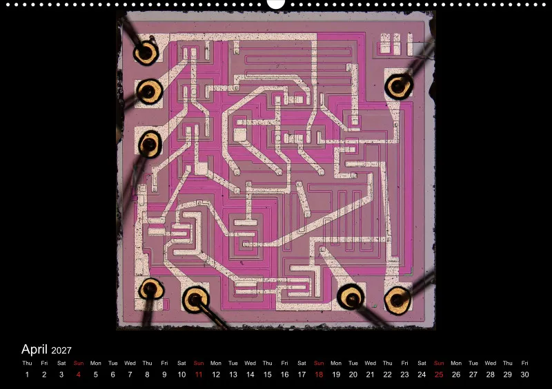 Calendar 2027 A2