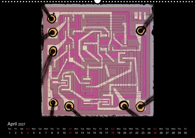 Calendar 2027 A2