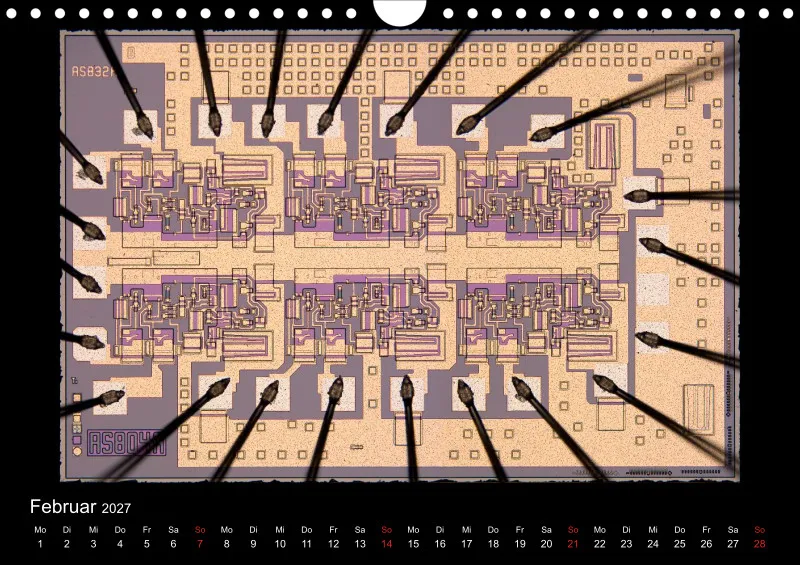 Monatskalender 2027 A4