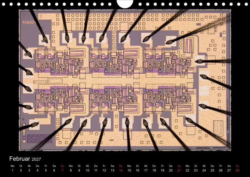 Monatskalender 2027 A4