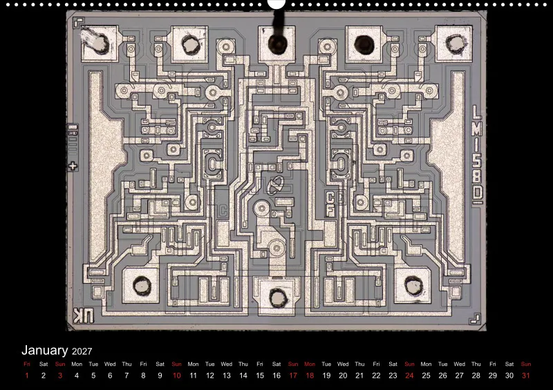 Calendar 2027 A2