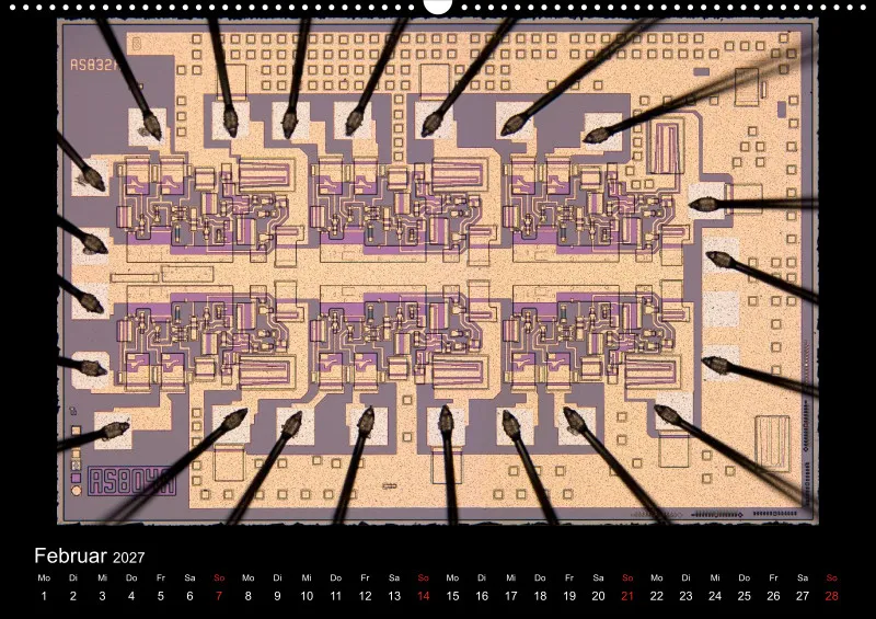 Monatskalender 2027 A2