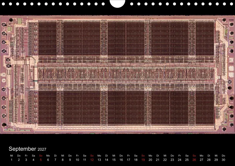 Monatskalender 2027 A4