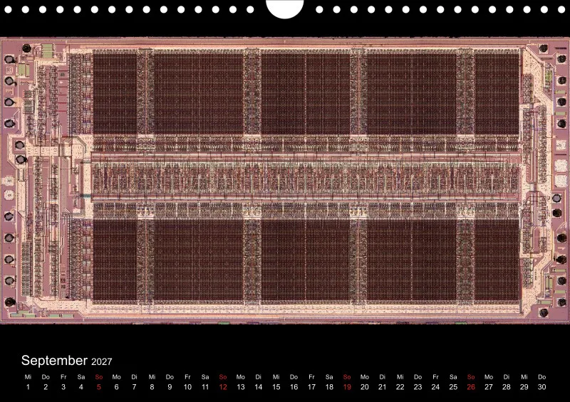 Monatskalender 2027 A4