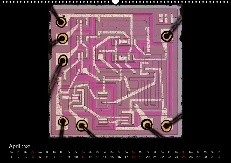 Monatskalender 2027 A2