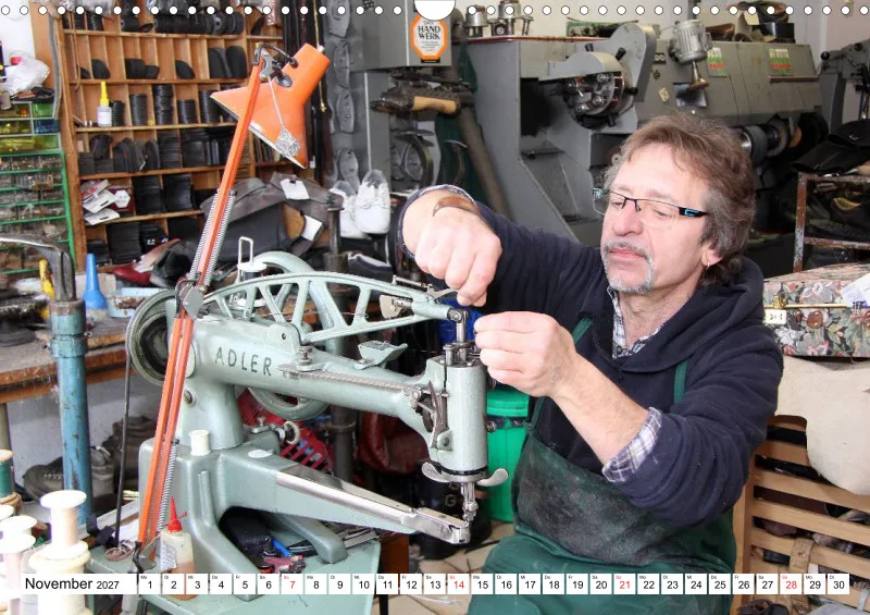 Das Handwerk der Schuhmacher
