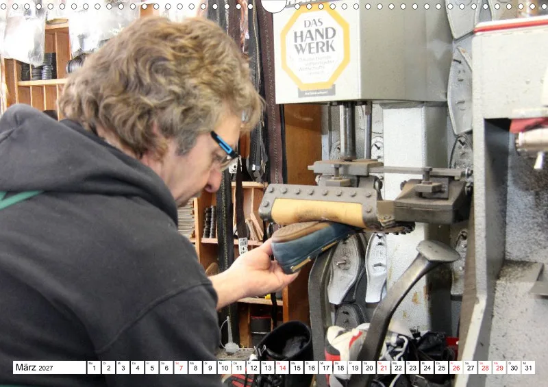 Das Handwerk der Schuhmacher