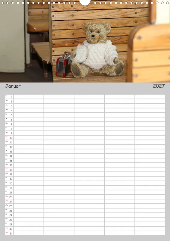 Teddy / Familienplaner