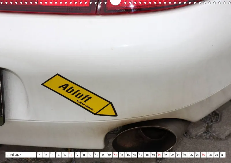 AUTO AUFKLEBER