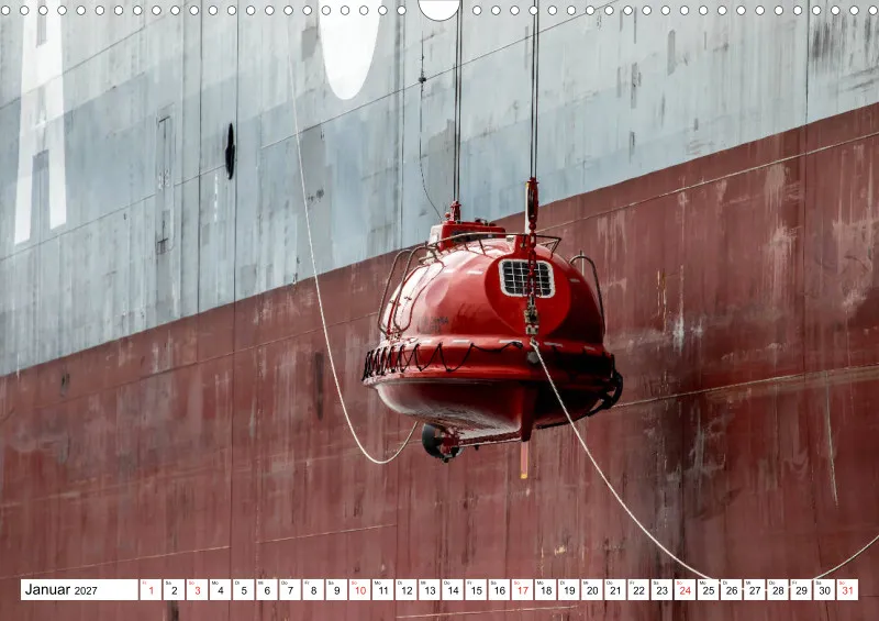 Maritime Details im Hamburger Hafen