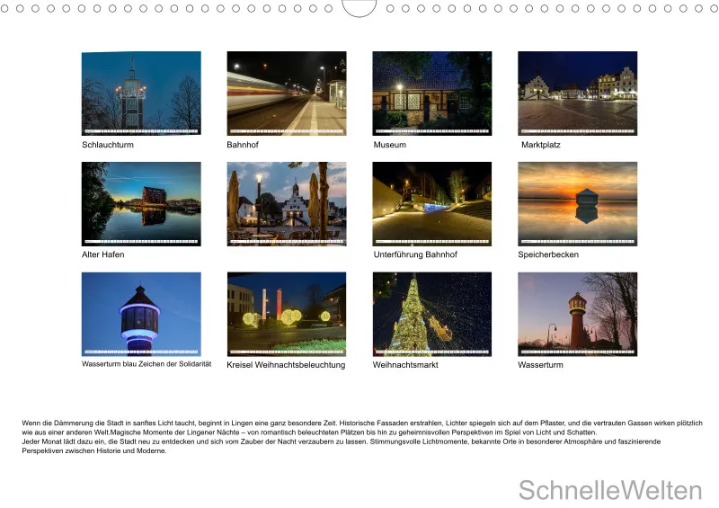 LINGEN im Abendlicht