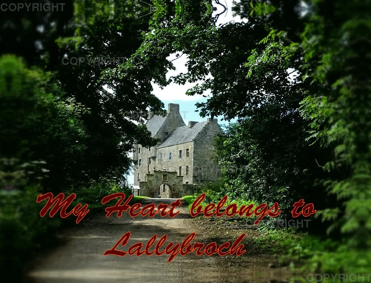 Lallybroch mit Aufschrift