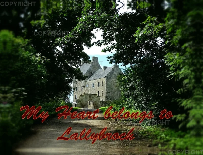 Lallybroch mit Aufschrift