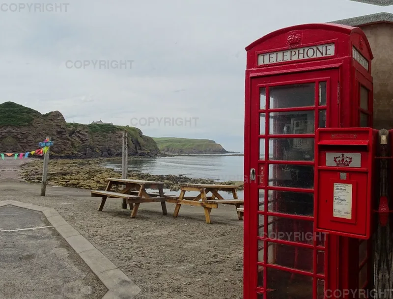 Pennan, Telefonzelle -Schottland