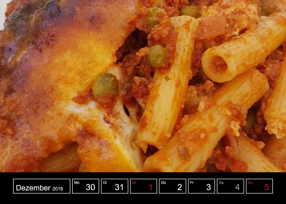 Bistro-Kalender 2019