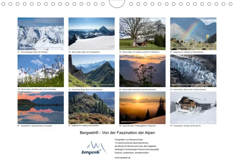 Bergweh - Von der Faszination der Alpen 2027-A4