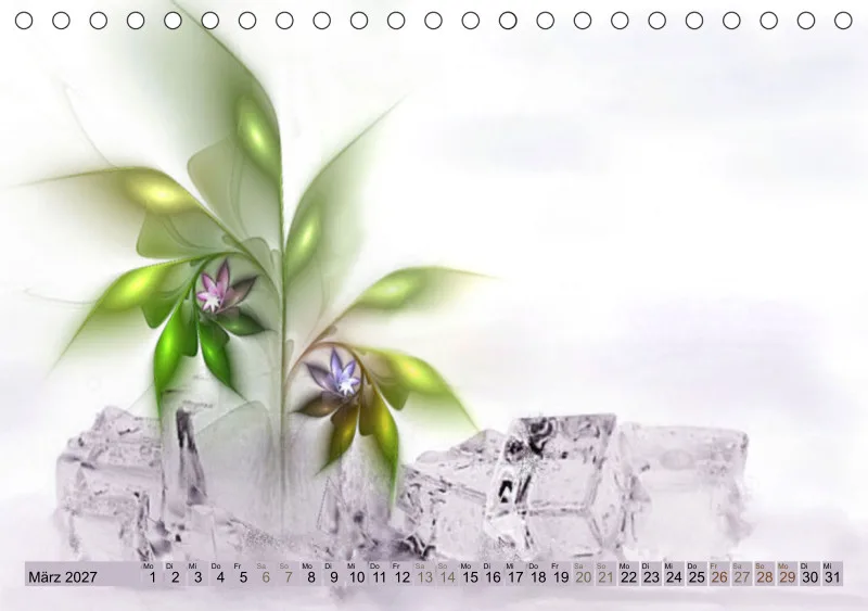 Flowers on the rocks