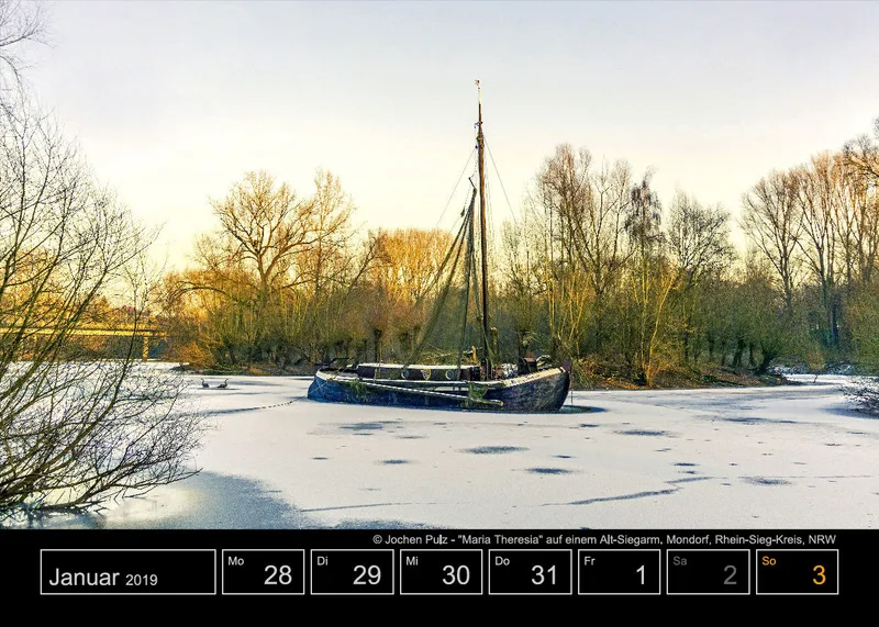 Tisch-Wochenkalender auf schwarzem Hintergrund A5