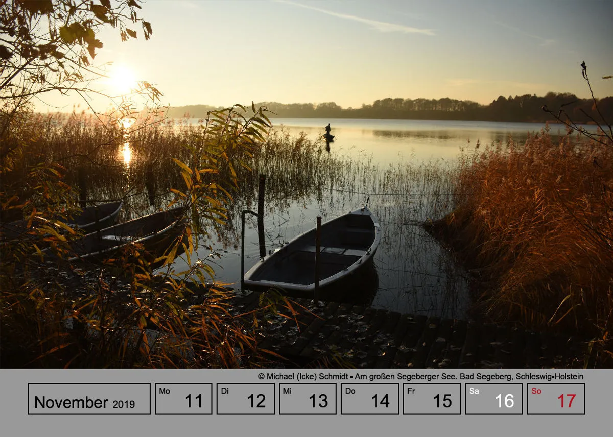 Wochenkalender auf grauem Hintergrund A5