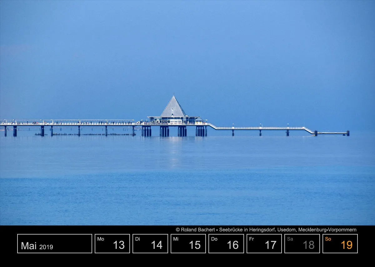 Wochenkalender auf schwarzem Hintergrund A5