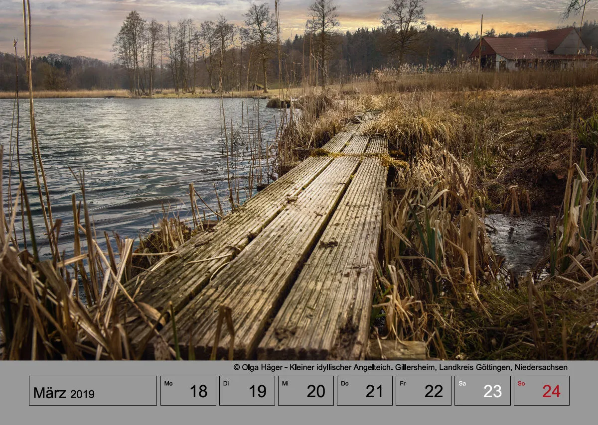 Wochenkalender auf grauem Hintergrund. A3