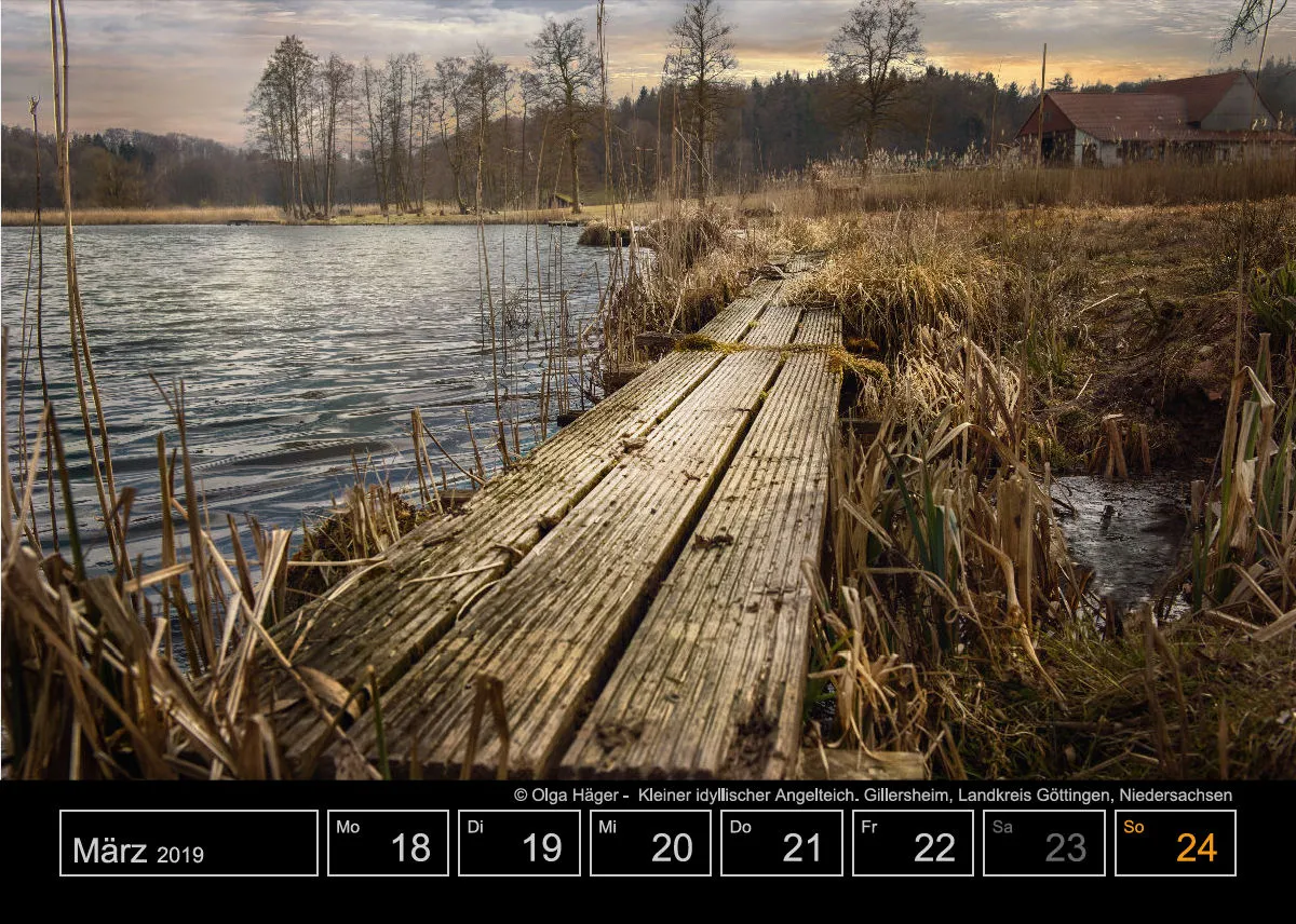 Tisch-Wochenkalender auf schwarzem Hintergrund A5